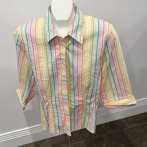 Women’s Multicolor Striped Shirt